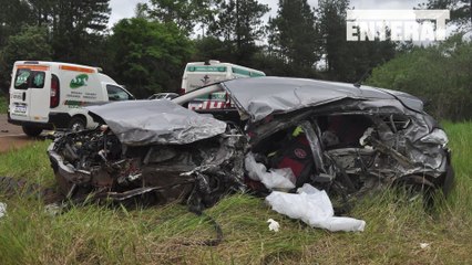 Audio del conductor que chocó el colectivo en el arroyo Yazá en Campo Viera