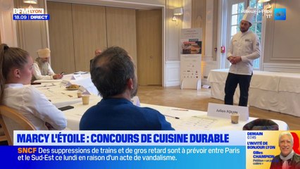 Marcy l'Étoile : concours de cuisine durable