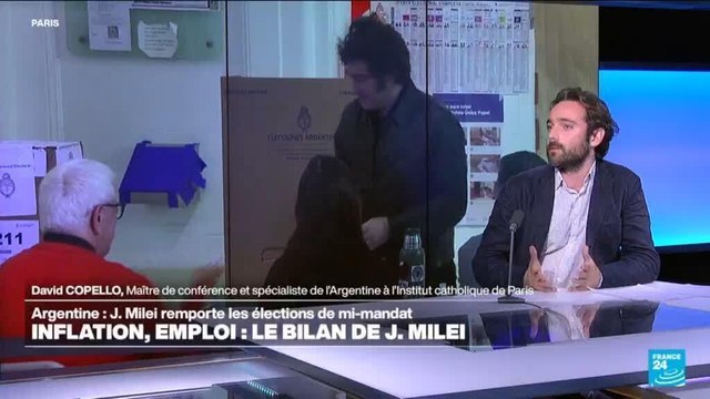 Argentine : Milei promet plus de réformes après sa victoire aux législatives