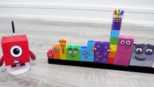 DIY Numberblocks 1 to 20 with Snap Cubes
