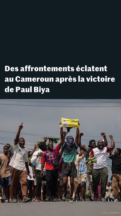 Au Cameroun, des affrontements éclatent après la victoire de Paul Biya