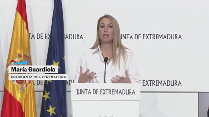 María Guardiola convoca elecciones: "Los extremeños no pueden esperar"