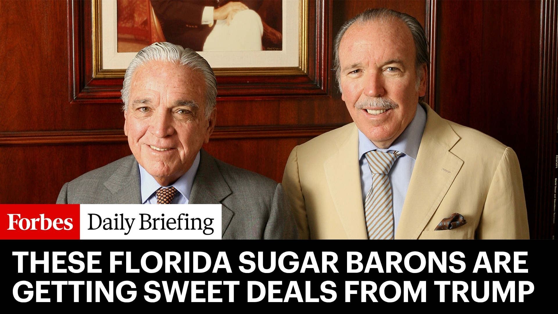 Introducing the Florida Sugar Tycoons Behind  Billion Deals with Donald Trump