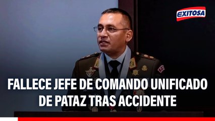 Jefe del Comando Unificado de Pataz falleció tras accidente dentro de helicóptero