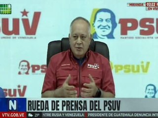 Sec. Gral. del PSUV Cabello: El mundo rechaza amenazas de EE. UU. sobre Venezuela