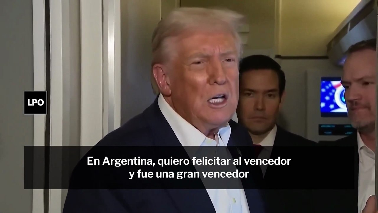 Donald Trump se atribuye la victoria de Javier Milei en Argentina: “Le di un respaldo enorme”