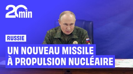 Qu'est-ce que le Bourevestnik, ce missile à propulsion nucléaire bientôt mis en service par la Russie ?