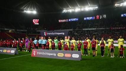 Gaziantep FK - Fenerbahçe maçı sonucu: 0-4