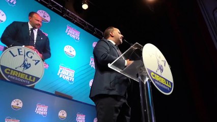 Zinzi - Regionali 2025: presentazione candidati Regionali Campania 2025 al Teatro Sannazaro di Napoli (27.10.25)