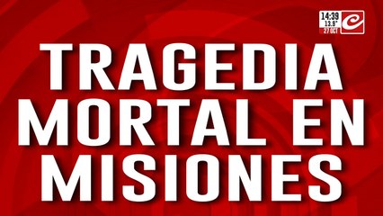 Tragedia mortal en Misiones: una micro de larga distancia cayó a un arroyo