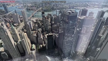 ❤ New York Walking 4K ❤ One World Observatory - Autumn 2025 (2nd October)