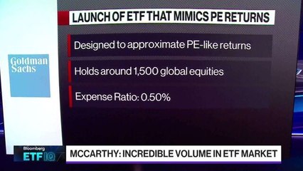 Digi: Goldman Launches ETF Designed to Mimic Private Equity Returns