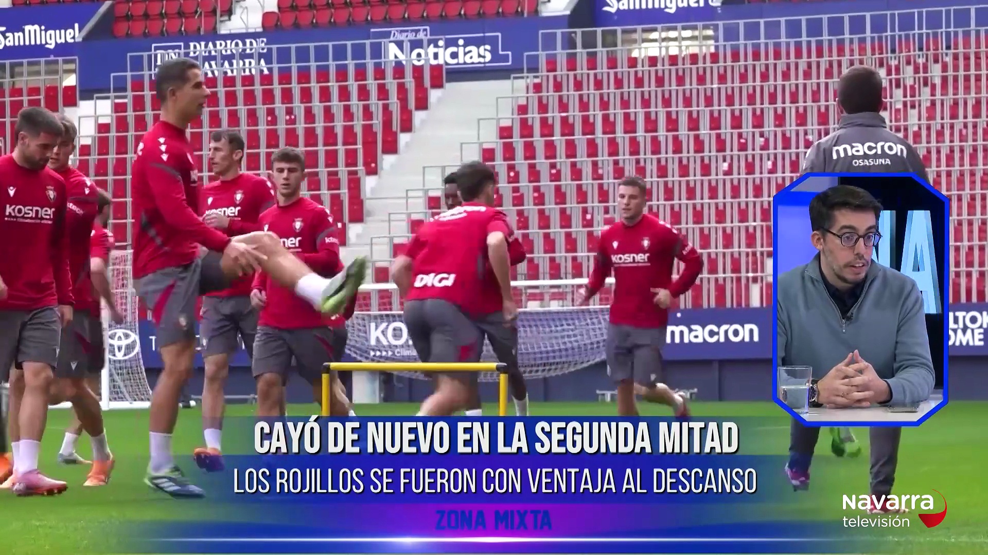 Zona Mixta 27/10/2025 Esta noche debatimos sobre la derrota de Osasuna con Javier Saralegui y Asier Cotelo. Además Paula Ostiz, campeona del mundo junior, nos visita para hablar sobre su gran 2025.