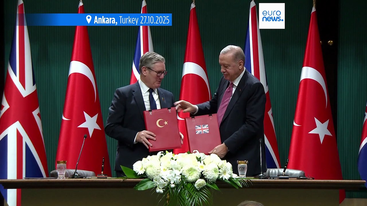 Turkey and the United Kingdom sign €9 billion deal to purchase 20 Eurofighter jets