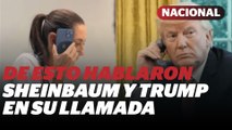 Sheinbaum descarta arancel especial tras llamada con Trump | Reporte Indigo