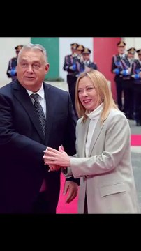 Meloni - Oggi a Palazzo Chigi incontro con il Primo Ministro ungherese, Viktor Orbán (27.10.25)