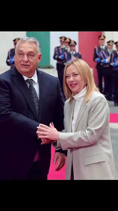 Meloni - Oggi a Palazzo Chigi incontro con il Primo Ministro ungherese, Viktor Orbán (27.10.25)