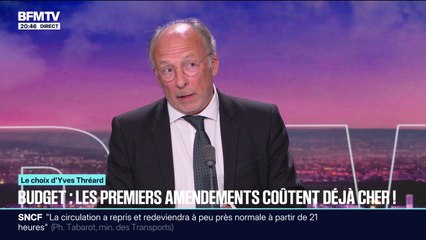 LE CHOIX D'YVES THRÉARD - Les premiers amendements du Budget 2025 coûtent déjà cher