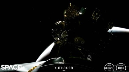 SpaceX Deploys NASA IMAP Probe In Controlled Spin Before Releasing More Satellites