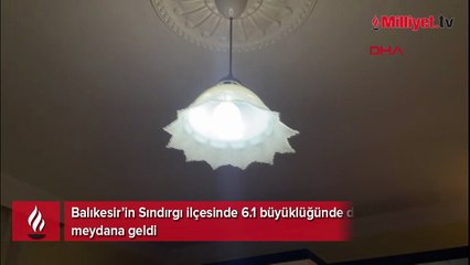 Balıkesir'de 6.1 büyüklüğünde deprem