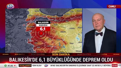 Balıkesir'de 6,1 büyüklüğünde deprem: İstanbul, İzmir ve Bursa'da da hissedildi