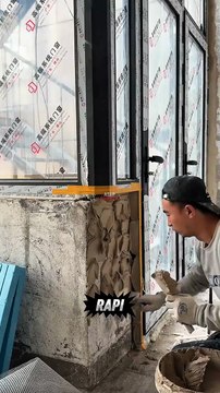 Teknik Plester Dinding Rapi di Sekitar Kusen Aluminium | Tips Tukang Bangunan Modern 2025