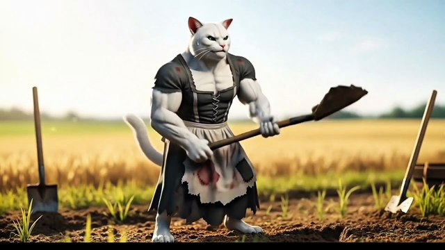 Poor Father Cat’s Hard Work 🏭💔 | Emotional Ai cute Cat Story | Kitten Becomes Engineer & Builds a Big Factory 🐾💡