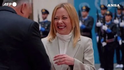 Italia-Ungheria, Meloni riceve Orban a Palazzo Chigi