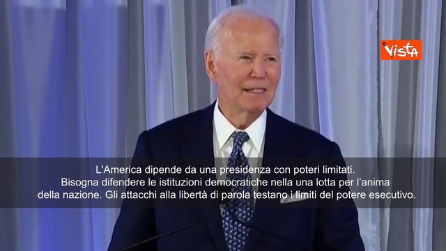 Joe Biden torna a parlare in pubblico dopo la radioterapia: Difendere l'anima della nazione