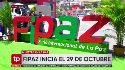 Fipaz abre este miércoles con la meta de superar Bs 500 millones de movimiento económico