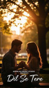 Dil Se Tere - Asfar Ali Music Studio - Romantic Love Song 2025 - Heart Touching Bollywood Melody short