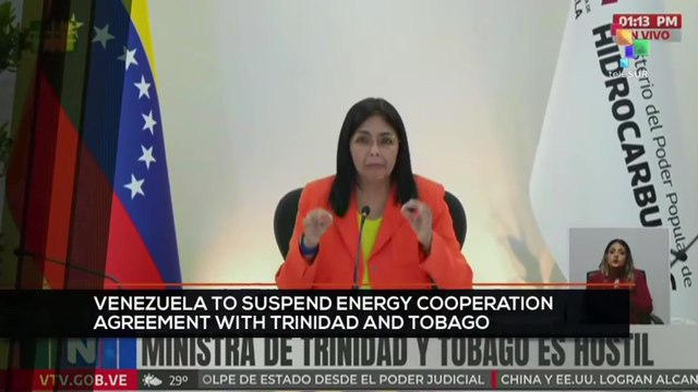 FTS 16:30 27-10: Venezuela suspends energy agreement with Trinidad & Tobago