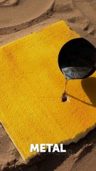 The Most Satisfying Way to Destroy Foam! Metal devours it in seconds 😌🔥⚡