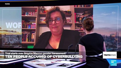 Claims about Brigitte Macron's gender a 'perfect storm' of transphobia, conspiracy and fake news, expert says