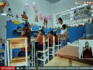 Táchira | Inauguran tres nuevas aulas de educación inicial en la E.B. José Félix Ribas
