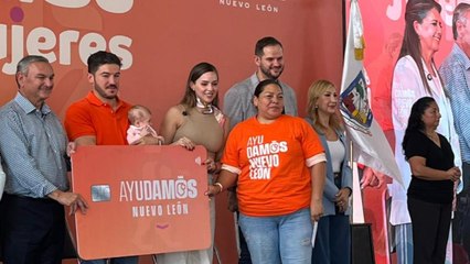 Samuel García impulsa la tarjeta Ayudamos Nuevo León con entrega masiva en Guadalupe