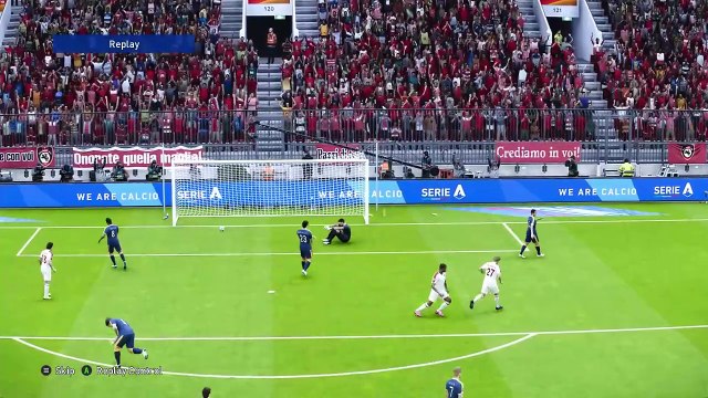 PES 2021 Master Liga AC Milan vs Brescia Serie A Legendary Battle