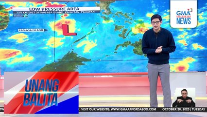 Weather update as of 6AM (October 28, 2025) | Unang Balita
