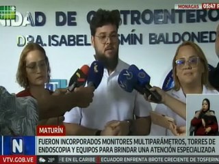 Monagas | Unidad de Gastroenterología Dra. Isabel Yasmín Baldonedo contará con nuevos equipos médicos