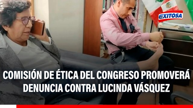 Comisión de Ética del Congreso promoverá denuncia de oficio contra Lucinda Vásquez