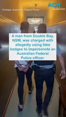 NSW man charged with impersonating an AFP officer