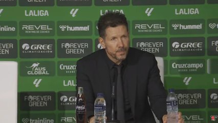 SIMEONE, rueda de prensa COMPLETA POST BETIS 0-2 ATLÉTICO DE MADRID de LALIGA