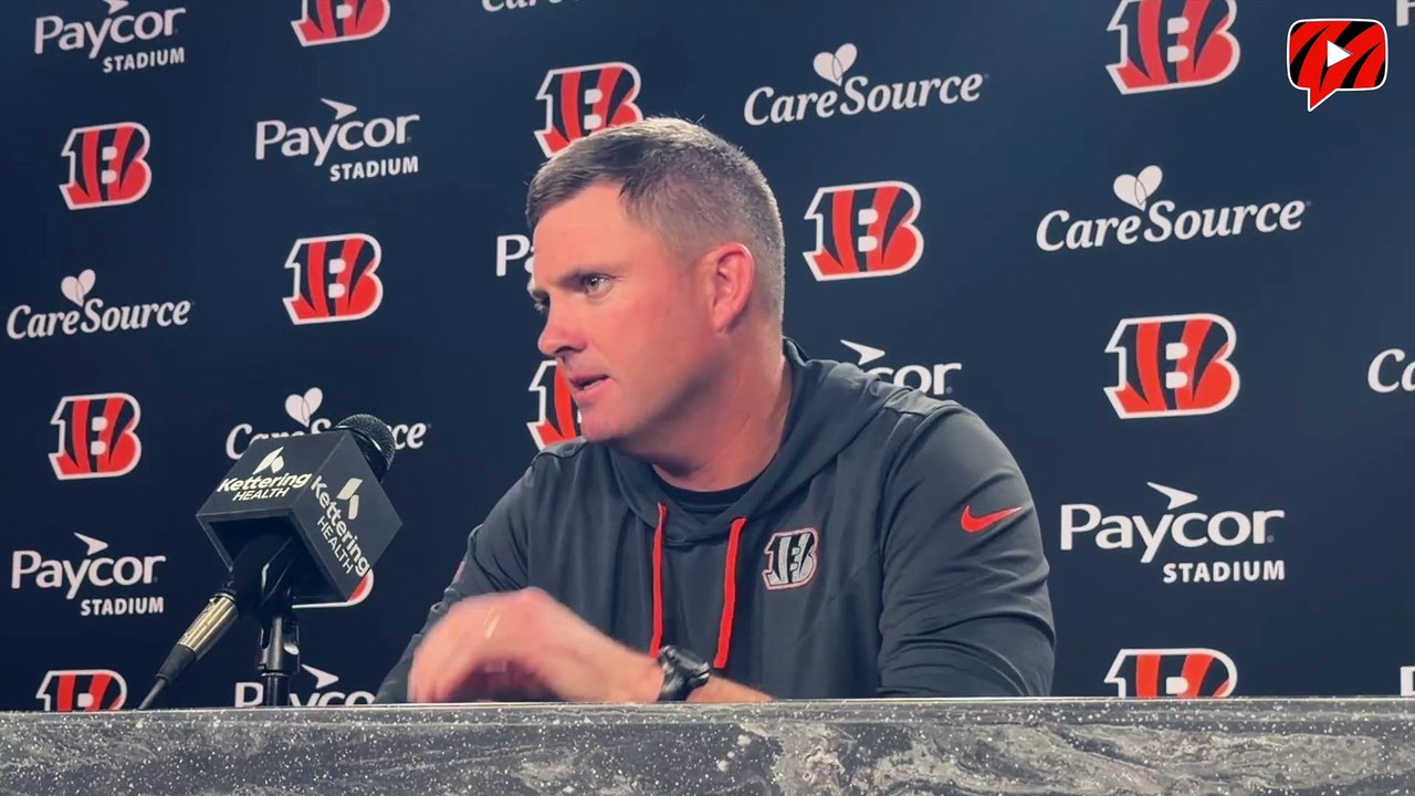 Zac Taylor on Bengals' Struggles on Defense, Andrei Iosivas and More