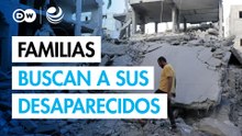 Desesperada búsqueda en Gaza: familias intentan recuperar los restos de sus seres queridos