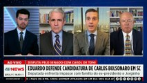 Eduardo Bolsonaro defende candidatura de Carlos para Senado e Carol de Toni pode deixar partido