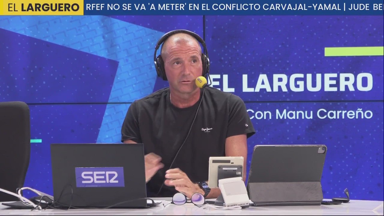 Manu  Carreño valora las palabras de Lamine Yamal