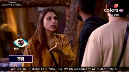 Bigg Boss 19 Promo full today Episode 66 | Farhana vs Ashnoor – Parvarish Pe War! 🔥 Full Drama Uncut