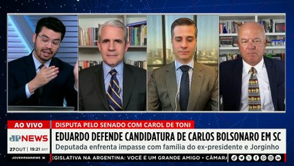 Motta minimiza impasse entre família Bolsonaro e Carla de Toni: “Absolutamente nada demais”