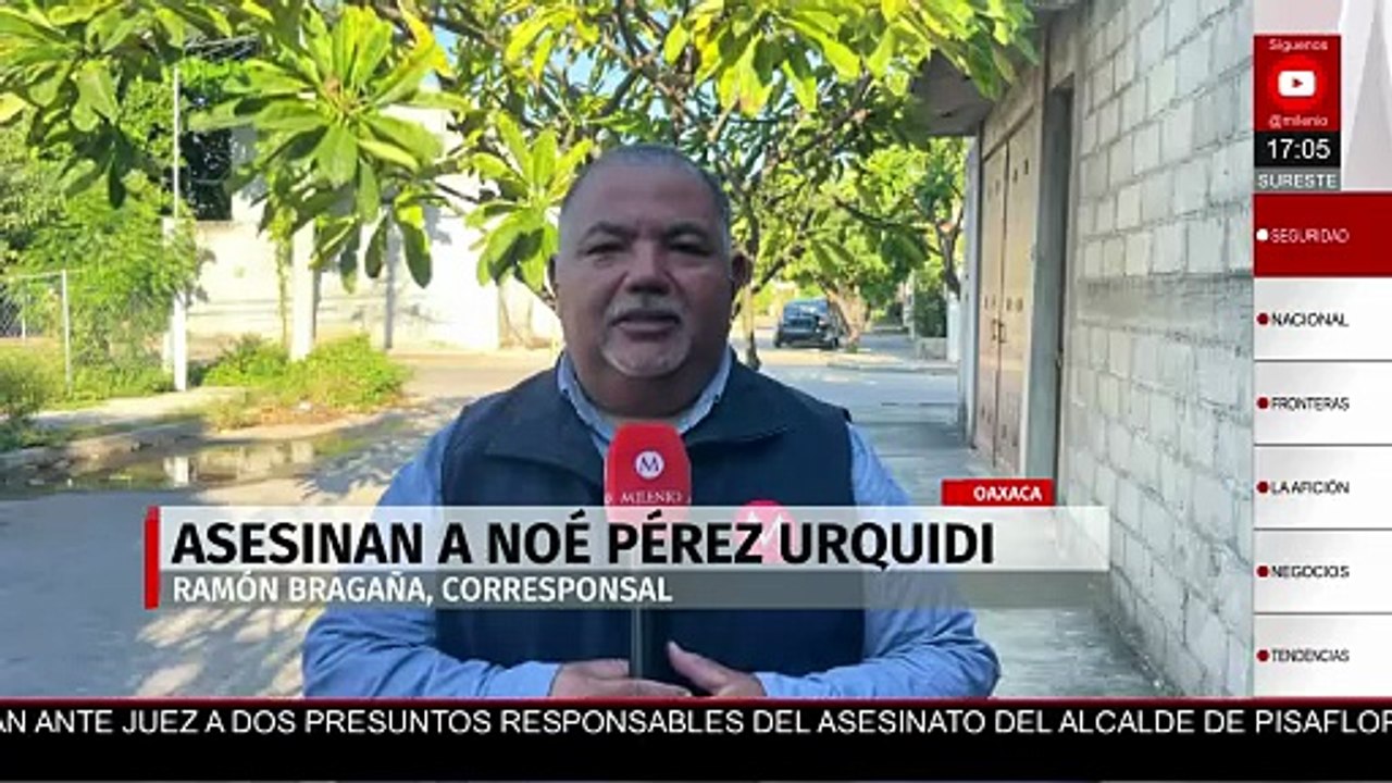Asesinan al líder sindical de CATEM, Noé Pérez Urquidi, en Oaxaca