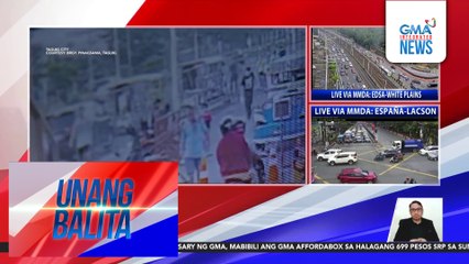 Rider, patay matapos sumalpok sa AUV at magulungan ng 10-wheeler sa Brgy. Pinagsama | Unang Balita